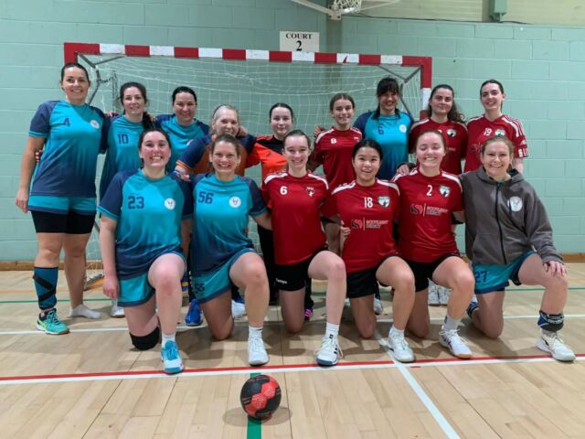 We wrapped up an early Christmas present with a first win of the season for our Vikings ladies in a rare home Scottish league match against EK82 today. We dominated the first half 13-4, but lost our groove a bit in the second half as we tried switching things around which let the Scots back into it, though we held out for a good 20-15 victory come the final whistle 😃🤾🏼‍♀️

Congratulations to our player-of-the-match captain Sandra Christke-Lamb who led by example with a fab 9 goals, our all-time top goalscorer passing the 250 Vikings league and cup goals milestone on the way 👏

Our other goals came from Judyta Turulska with 4 (taking her to 199 altogether), while Nadine Waehning netted 3, Andrea Gunner 2, and Beata Bartnik and Caroline Bergum 1 apiece. Andrea King blocked a penalty among some good saves 🥅

"Well done everyone!" said Christke-Lamb afterwards. "Only possible as the whole team pulled together 💪 goals all round and a strong goalie".

Head coach Marlen Slinning Goulty added "I am very proud of you girls playing today, great team work and overall a good performance. Lots of great assists and goals and saves💪👏😅".

Thanks for coming down for the game EK82 and joining in the mixed friendly game with the lads afterwards too - more photos coming soon on our Facebook page. We hope all our Scottish visitors got back home safely in the awful wet and windy weather! We look forward (?) to venturing up to East Kilbride for the return double-header in the new year!

@scothandball @ek82handball @glasgow.handball.club @yorkhandball @proem_uk #vikingsvictory #scottishleague #homegame #newcastlevikings #newcastlehandball #vikingshandball